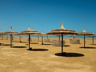 Пляж - в декабре в Египет стоит ехать отдыхать на море!