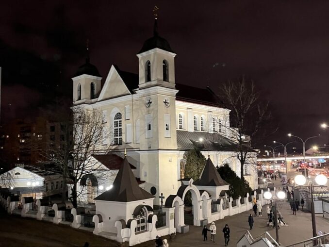 В декабре в Минске не очень холодно