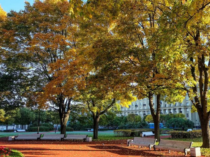 September in St. Petersburg is the best time to travel