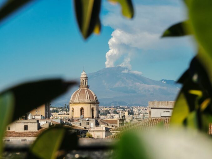 Etna in Italy is the largest volcano in Europe