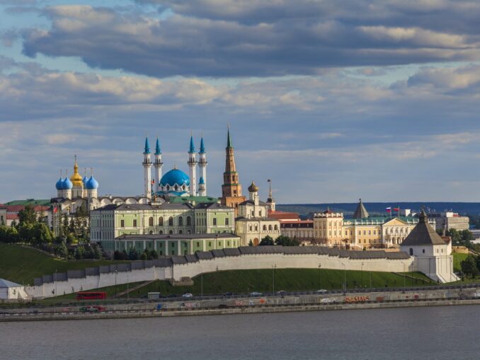 In Kazan in June there is warm or hot weather