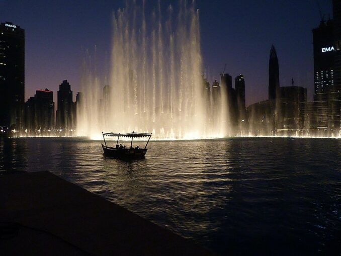 Singing fountains in Dubai should certainly see