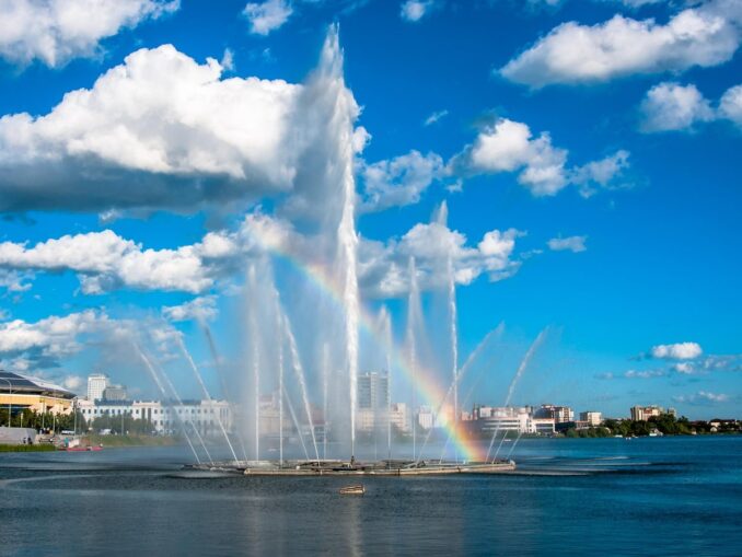 Kaban Lake in Kazan