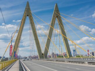 Мост Миллениум - как добраться в Казань на машине из Москвы