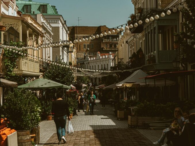 In May, Tbilisi becomes warm and joyful