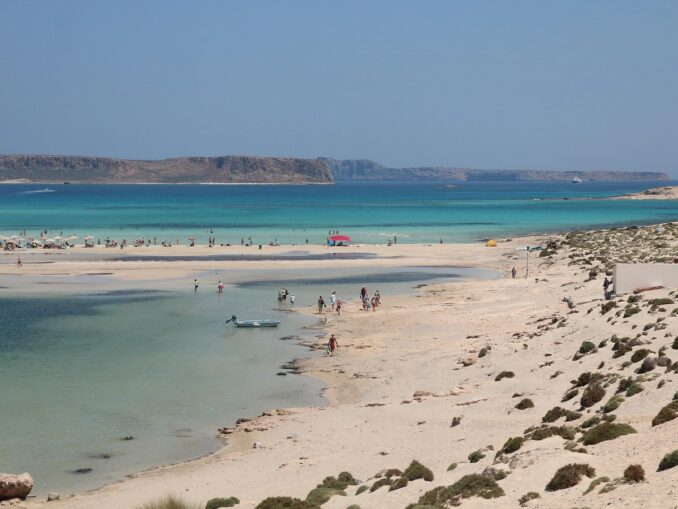 Bay Balos - on Crete in June go for a beach holiday