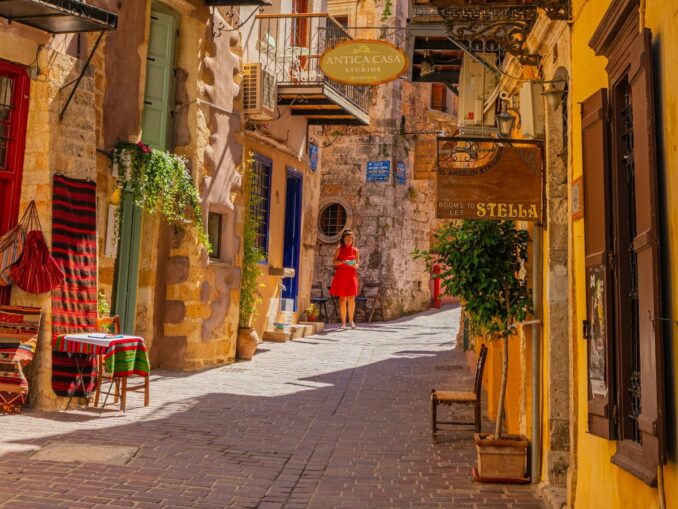 В первую очередь на Крите нужно посмотреть Ханью