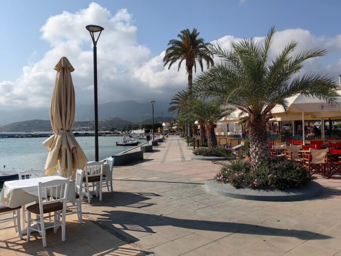 Sitia - in June in Crete there is warm, but non -fingered weather