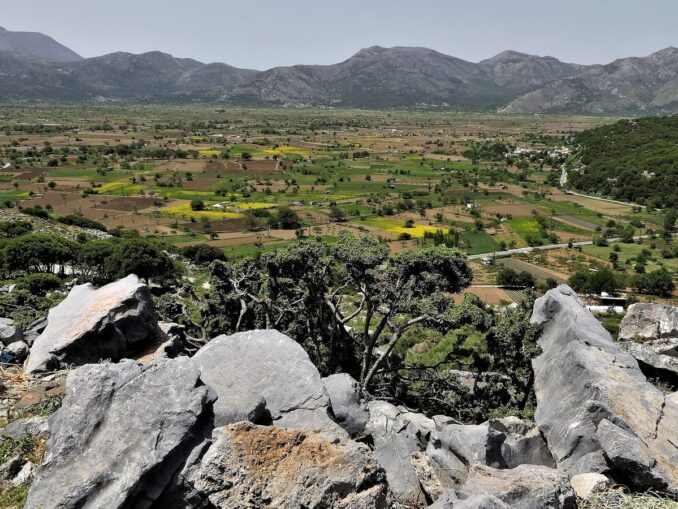 Lassiti plateau in Crete should be visited in a non -fire season