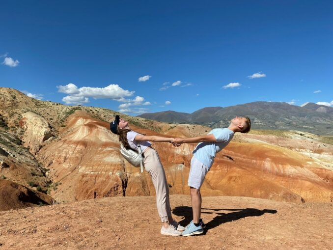 In June in Altai, it is worth going to see "Color Mountains"