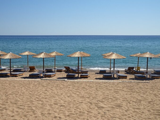 Стегна - один из лучших пляжей Родоса на Эгейском море