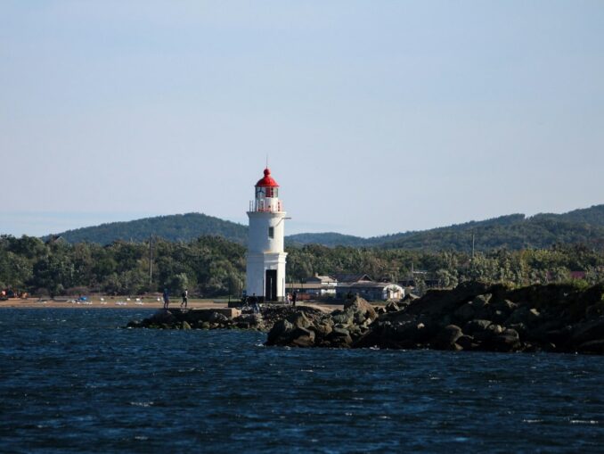 In June not far from Vladivostok you can swim