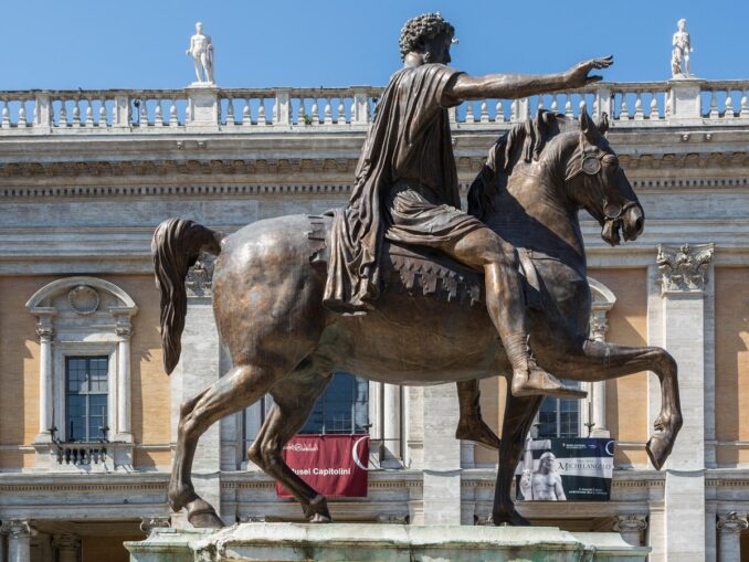 Статуя Марка Аврелия - а ты ездил в Рим в мае?