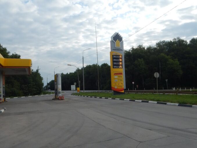 Бензин по дороге из Москвы в Геленджик дорожает