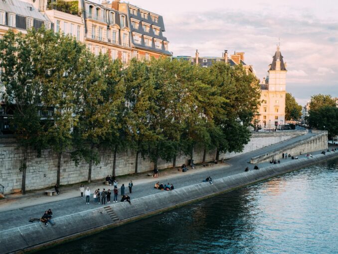 In May in Paris, you can dress in almost summer clothes