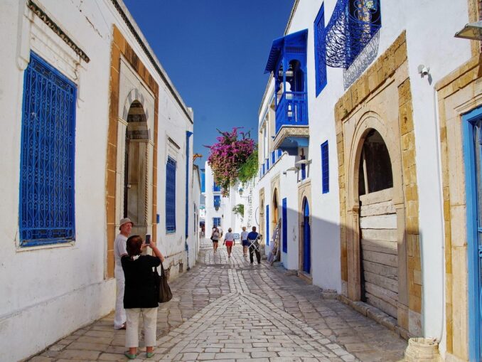 Sidi Bou Said - there is something to see in Tunisia in May