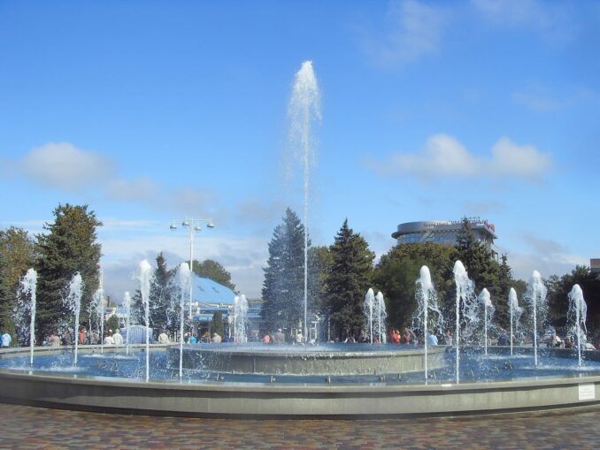 Фонтан - лето - лучшее время для отдыха в Анапе