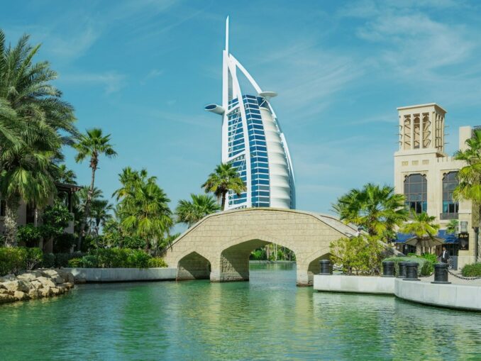 В августе в Дубае очень жарко