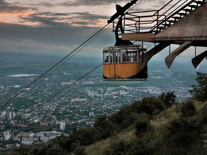 Канатная дорога на гору Машук в Пятигорске