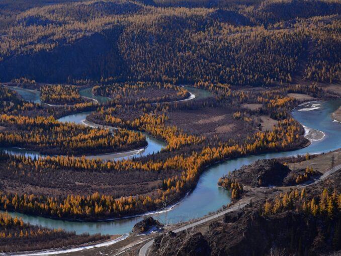 Улаган, Чуйские меандры