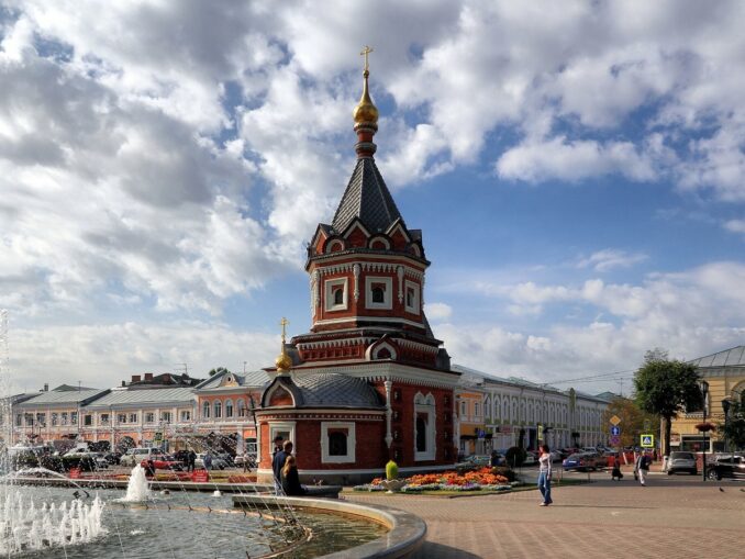 Часовня Александра Невского - в Ярославле много интересных мест