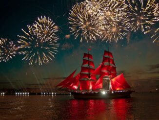 "Алые паруса" - праздник для выпускников школ в Санкт-Петербурге