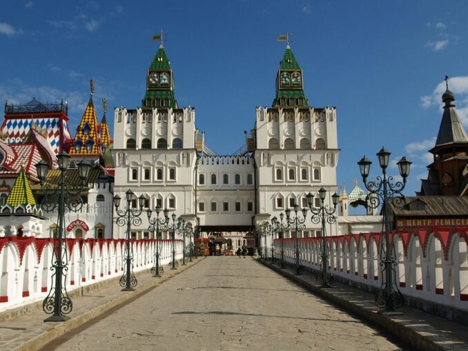 Kremlin in Izmailovo in Moscow - in August it should be viewed