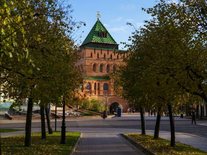 Нижегородский Кремль - один из самых больших в России