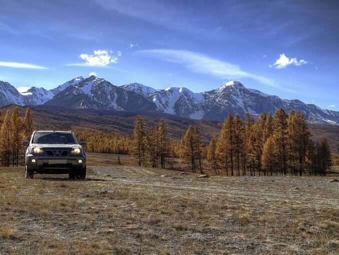 Altai landscape - in October on Altai you need to take warm clothes with you