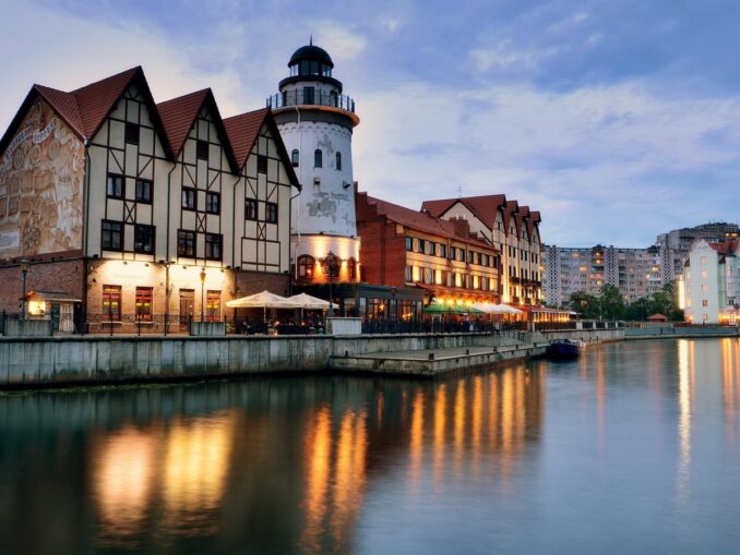 "Рыбная деревня" - температура воздуха в Калининграде в октябре достигает +20 градусов Цельсия