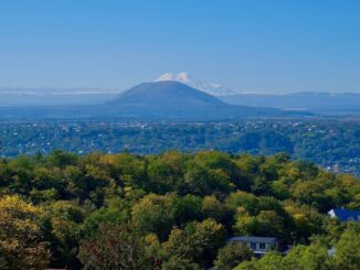 В октябре Пятигорск наслаждается ясной погодой
