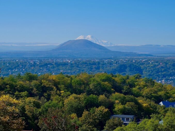 В октябре Пятигорск наслаждается ясной погодой