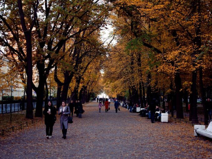 Санкт-Петербург - одно из самых интересных мест для поездки в России в ноябре