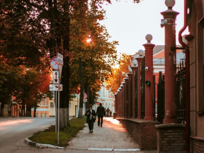 At the end of October in Nizhny Novgorod you need to dress warm