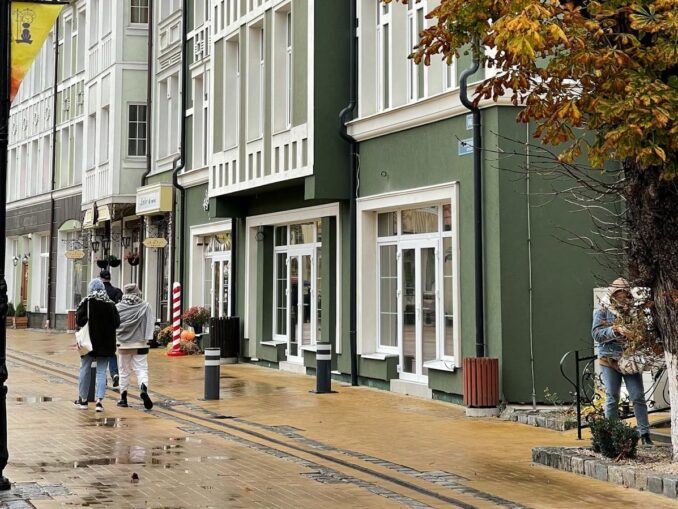 Zelenogradsk - In November in Kaliningrad, you need to dress in a warmer