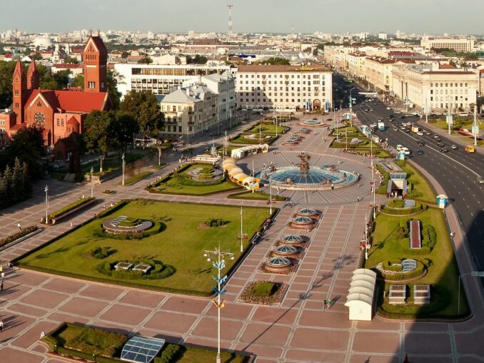 First of all in Belarus, you need to see Minsk