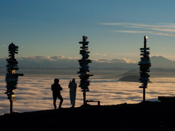 In winter in Pyatigorsk you can see the mountains and climb Elbrus
