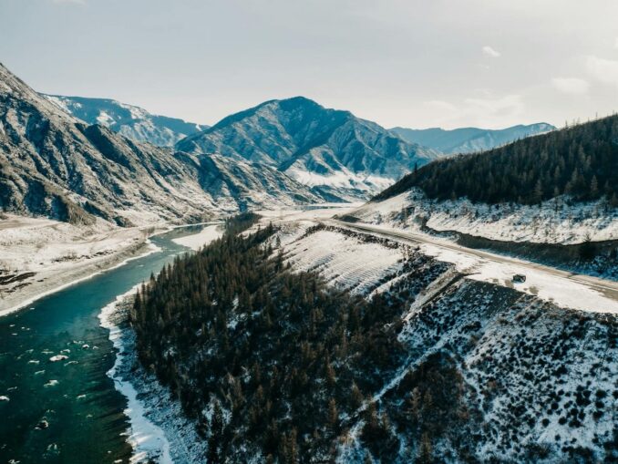 В зимний период на Алтае невероятно красиво