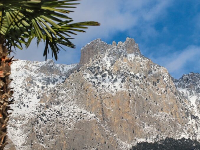 Ай-Петри в Крыму зимой