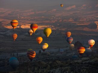 Чтобы полетать на воздушном шаре в Каппадокию можно ехать в любое время года