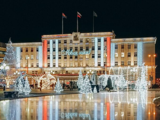 The air temperature in Kaliningrad in January rarely drops below -5-7 degrees Celsius