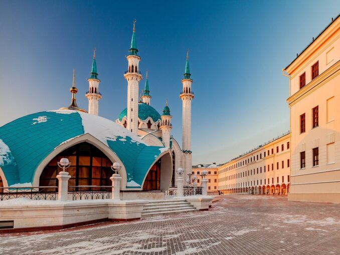 Kul-Sharif Mosque in the Kremlin