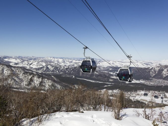 Курорт Манжерок - температура воздуха на Алтае зимой на не так часто опускается ниже -15 градусов Цельсия
