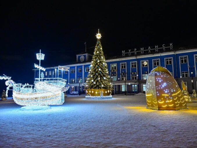 В Мурманск зимой стоит ехать на экскурсии и кататься на лыжах