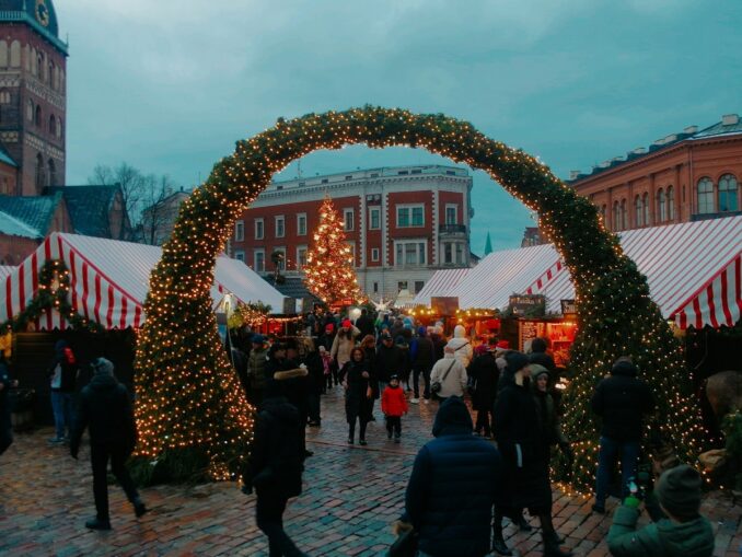 New Year's Riga, photo unsplash.com/@Bruno Brikmanis-Jurjans The air temperature in Riga on New Year's Day may be around 0 degrees Celsius