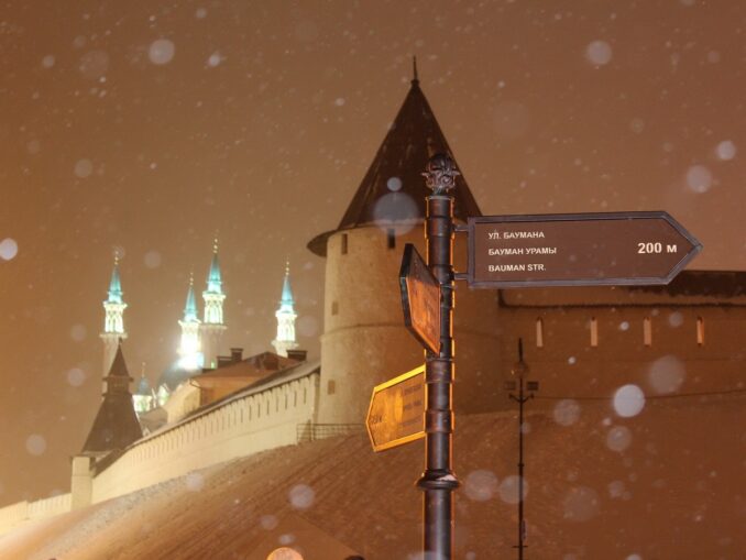 Kul-Sharif and the Kremlin: Kazan is sometimes simply swept away in winter