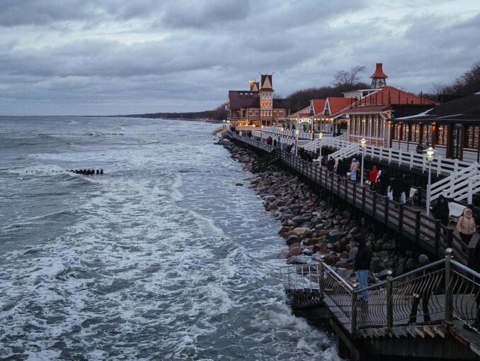 In January you can go from Kaliningrad to see Svetlogorsk