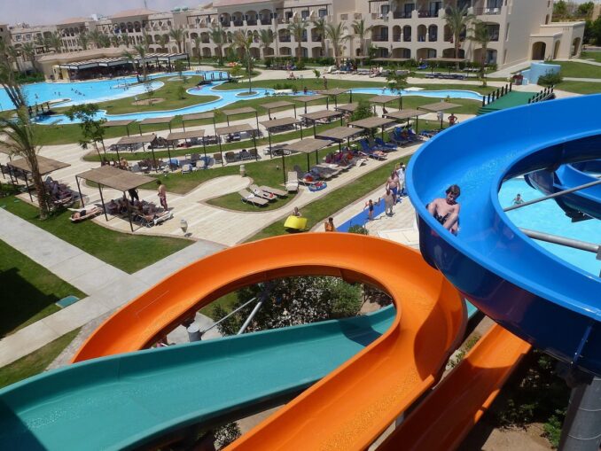 С детьми в Хургаде нужно сходить в аквапарк