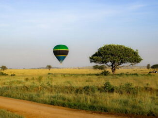 Воздушный шар - сколько лететь до Танзании из России?