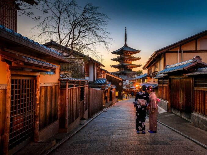 Kyoto, Japan, photo unsplash.com/@boontohhgraphy In February in Japan you need to go to Kyoto